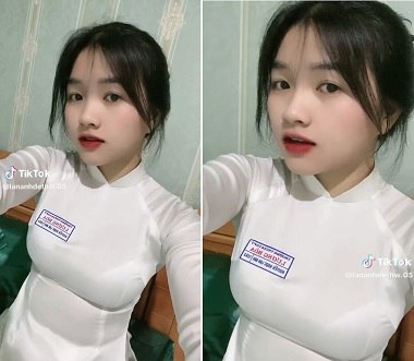 Hot girl THPT bị nện một cách không thương tiếc